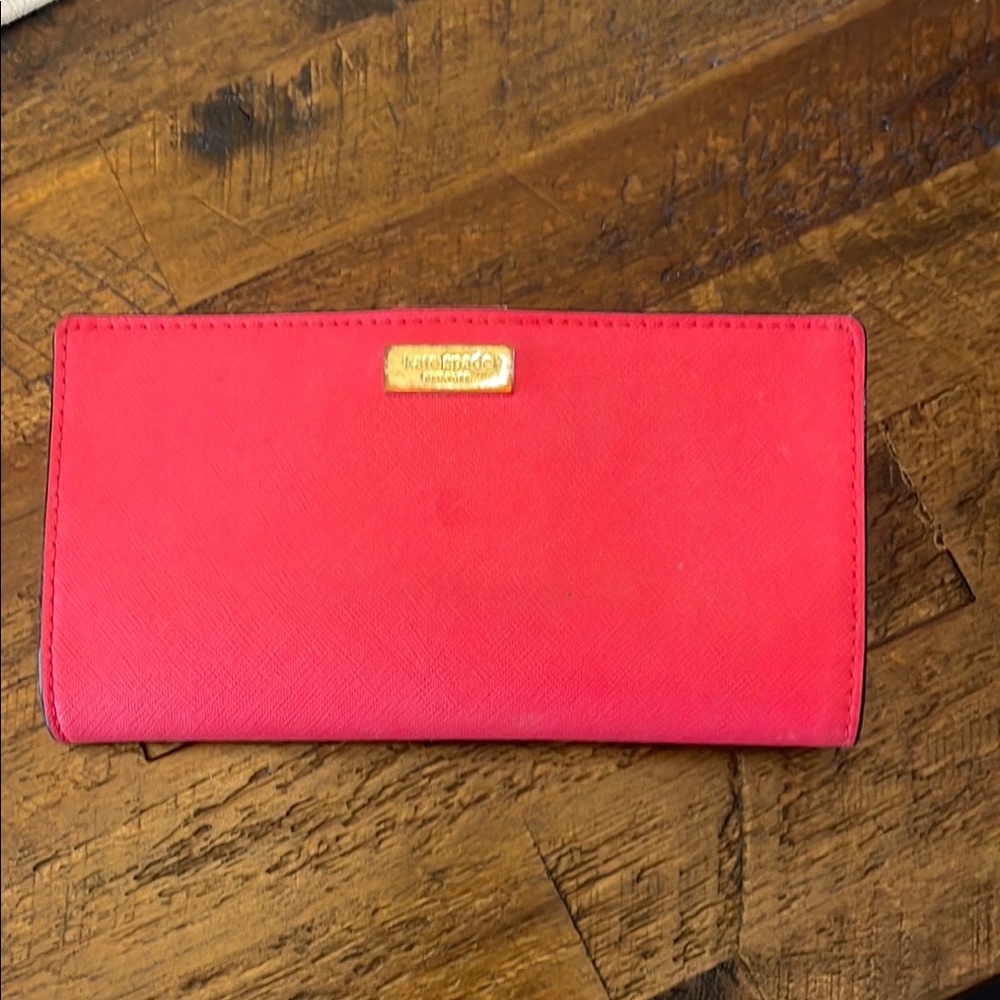 Kate Spade Red Wallet